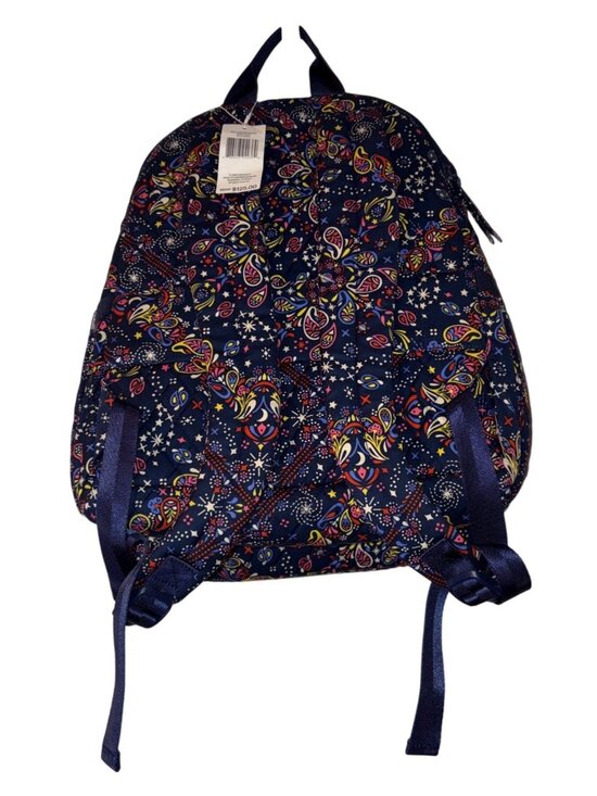 Vera Bradley Bancroft Backpack Starry Paisley Quilted Cotton main image 14